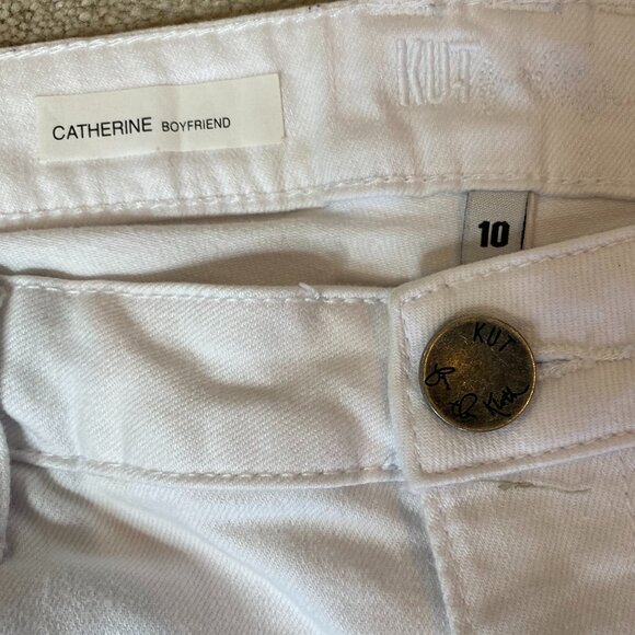 Kut From The Kloth Cathrine Boyfriend Pant Size 10 - Picture 7 of 13